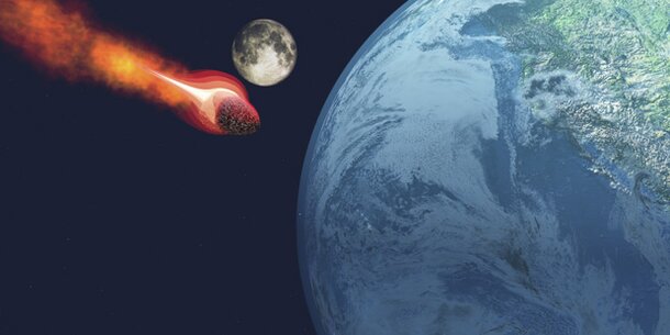 Großer Asteroid nähert sich Ende Jänner